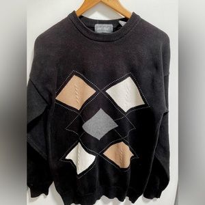 Men’s vintage Lord an Taylor 100% cotton swearter size medium